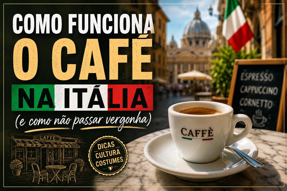 Como funciona o café na Itália e como não passar vergonha