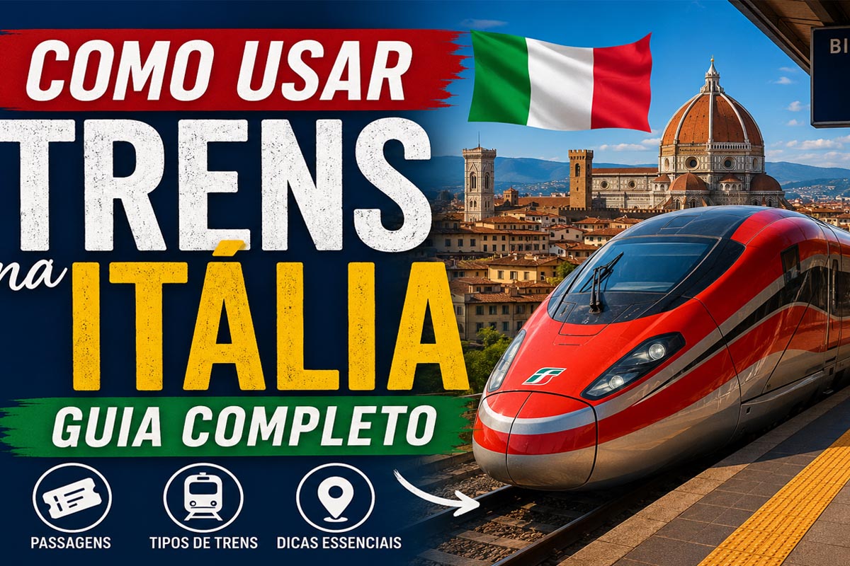 Como usar trens na Itália: guia completo