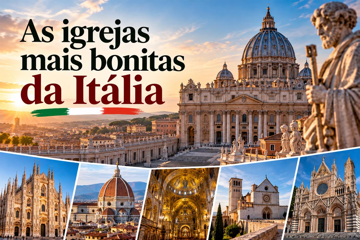As 10 Igrejas Mais Bonitas da Itália para Visitar
