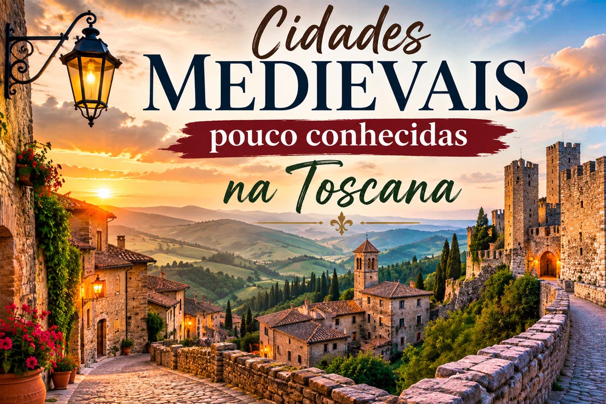 Cidades medievais pouco conhecidas na Toscana