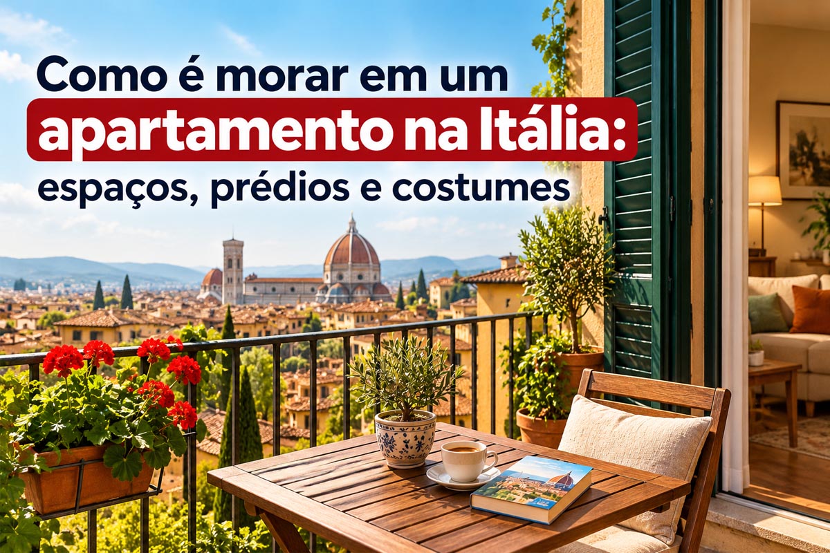 Como é morar em um apartamento na Itália: espaços, prédios e costumes
