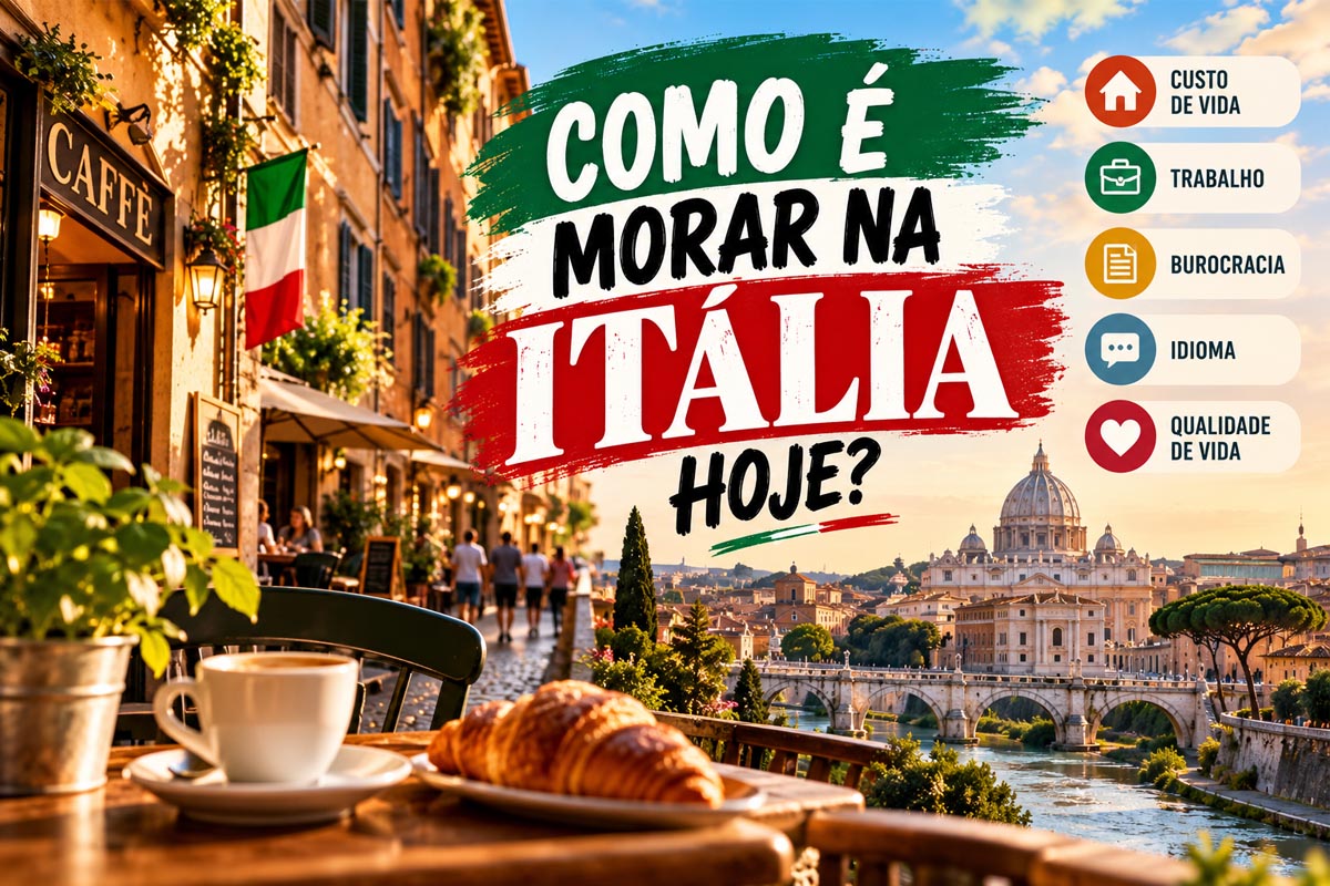 Como é morar na Itália hoje? Custos, trabalho e qualidade de vida