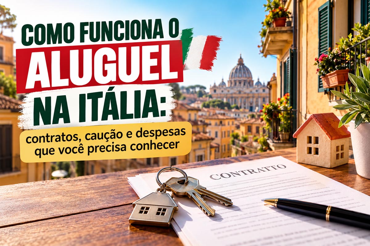 Como funciona o aluguel na Itália: contratos, caução e despesas