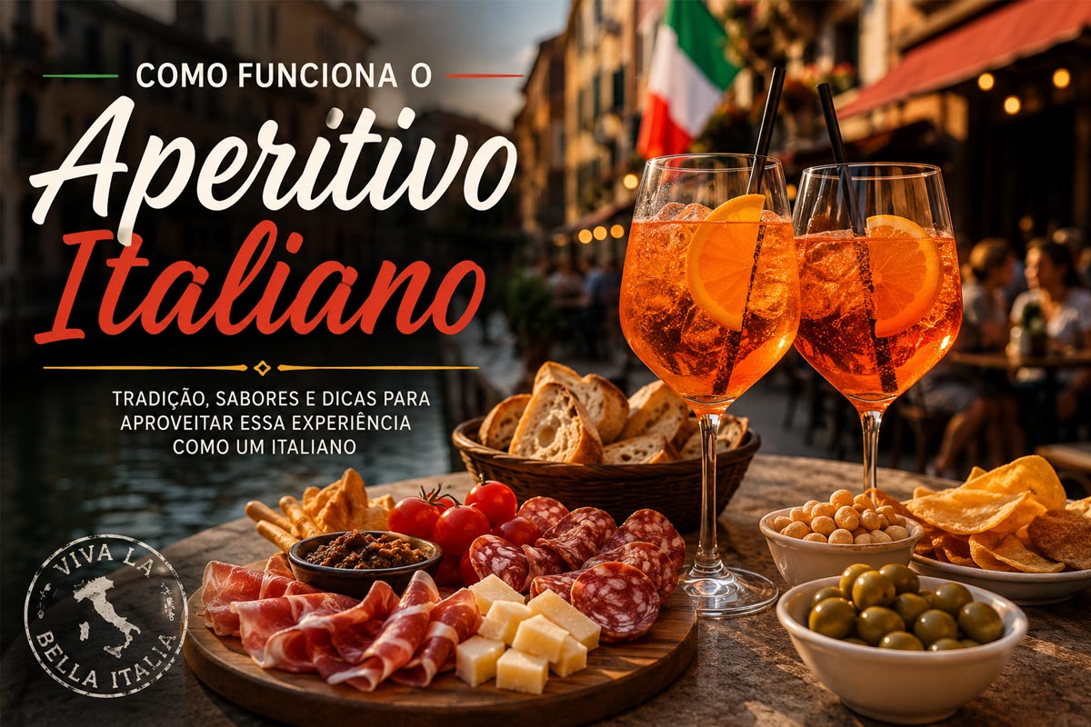 Como funciona o aperitivo italiano?