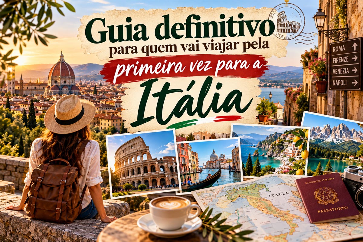 Guia definitivo para quem vai viajar pela primeira vez para a Itália