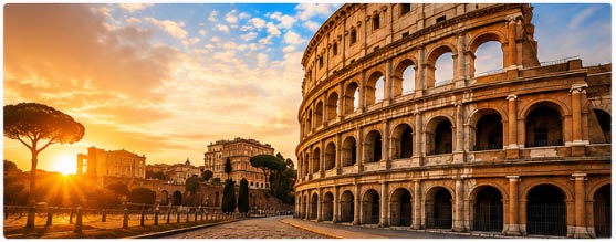 Primeiro dia em Roma: Coliseu, Fórum Romano e o coração histórico da cidade