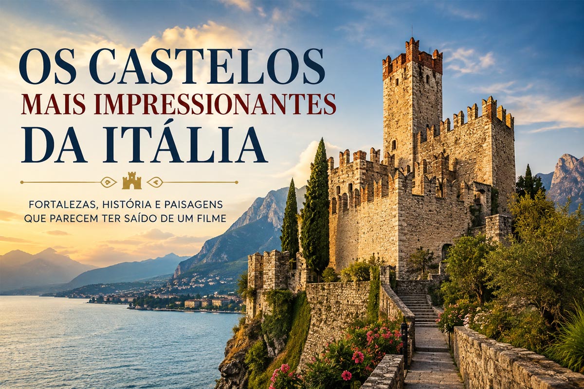 Os castelos mais impressionantes da Itália. Eles parecem ter saído de um filme!