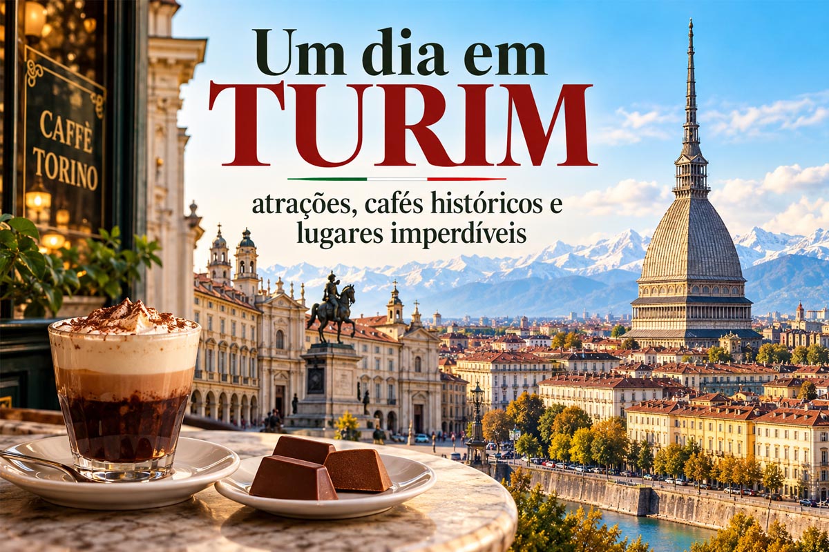 Um dia em Turim: atrações, cafés históricos e lugares imperdíveis