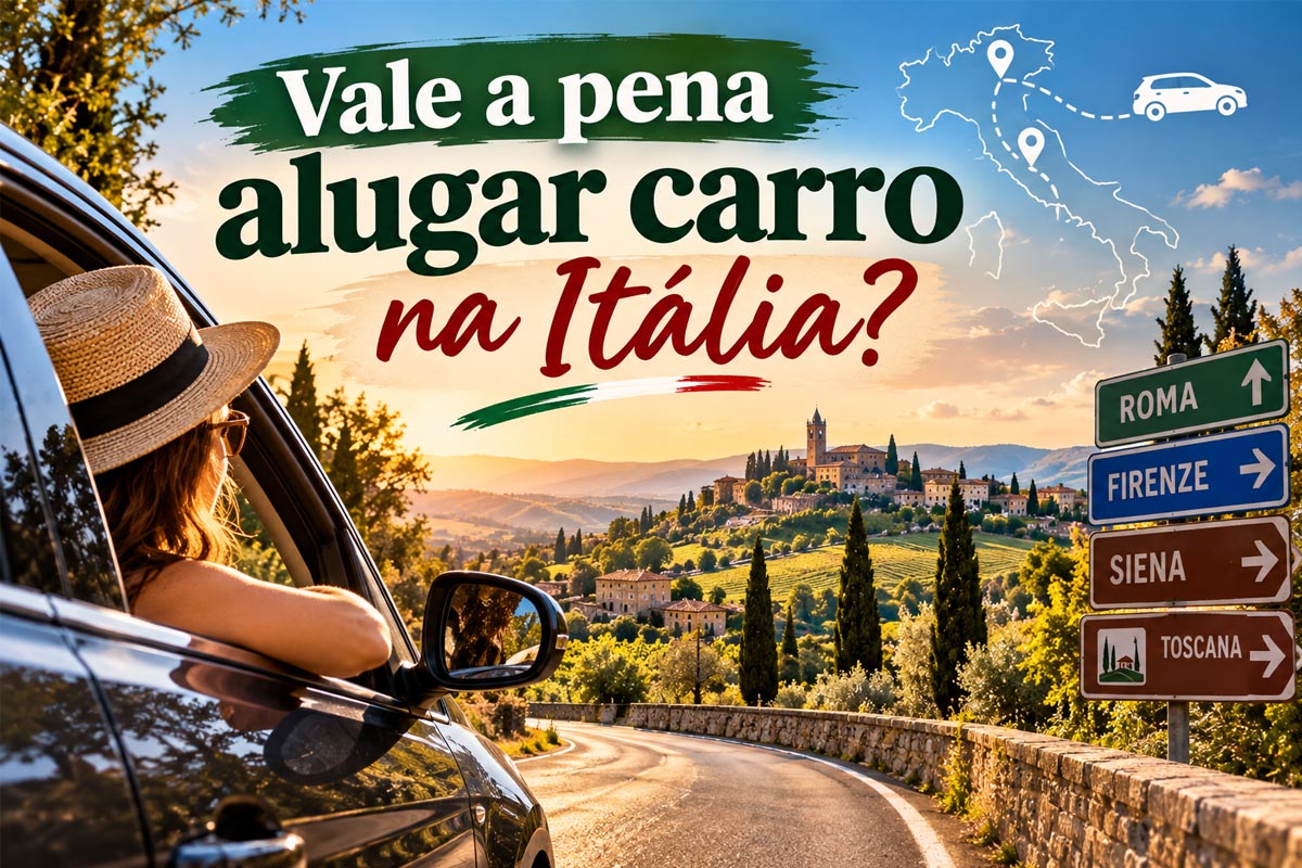 Vale a pena alugar carro na Itália? Vantagens, custos e dicas para decidir